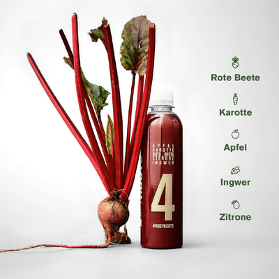 Zutaten für Rosy Roots